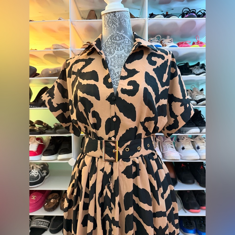 Stylish Fashion Nova Sahara Maxi Dress NWT size XS - Picture 5 of 10